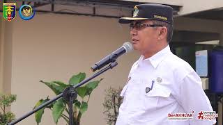 Kegiatan Apel Pagi di Dinas Kelautan dan Perikanan Provinsi Lampung, 4 Mei 2023