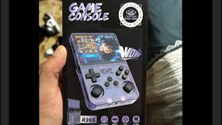 R36S Game Console Unboxing