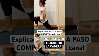 #estiramiento FLEXORES DE CADERA. Paso a paso #estiramientos #stretching #ejercicio #runner #correr