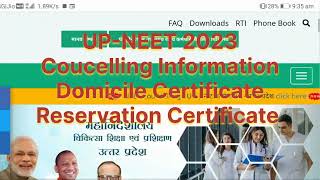 UP-NEET 2023 Coucelling Important Notification #neet2023 #medicalcollege #nta #upneet