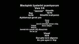 blackpink üyelerini puanlıyorum (jennie) #keşfet #fyp #fypシ #fyppppp #keşfetbeniöneçıkar #keşfettt