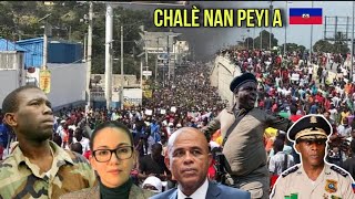 Lari a cho | anpil voys pran lari,Garry conille pran nan zip |Ayiti nan gwo pwobèm