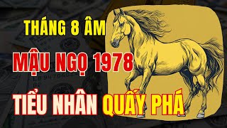 Tử vi tuổi Mậu Ngọ 1978. Tháng 8 âm lịch. Bản mệnh cần đề phòng kẻ tiểu nhân quấy phá, gây thị phi