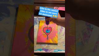 I Will Destroy My Art At 100 Likes…👍 #art #shorts #satisfying #painting #viral #fyp #artwork #like