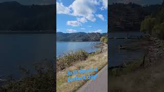 Thr Trail of the Coeur d'Alenes, near Harrison, Idaho. (Part 2) #shorts #bikeride