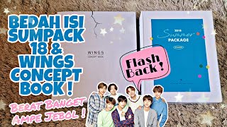 ( RARE ) BTS SUMMER PACKAGE 2018 SAIPAN & WINGS CONCEPT BOOK REVIEW ! Flashback PART 3 [ INDONESIA ]