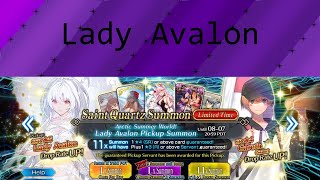 Fate Grand Order Lady Avalon