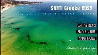 I Explore Greece's HIDDEN Gem SARTI Beach by Drone!