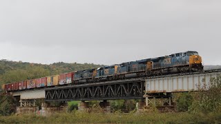 An action packed October Weekend on the CSX Mohawk & Selkirk subs! 10/13/18 part 1