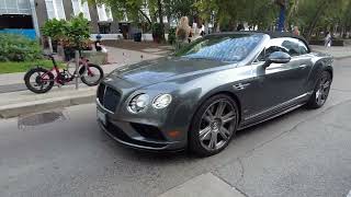 Bentley Continental GTC Convertible | Carspotting + Slow Mode + Reverse Experience