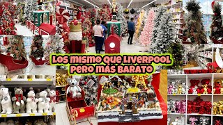 Lo mismo que LIVERPOOL pero más  BARATO | La tienda MÁS GRANDE de CDMX Decoración NAVIDEÑA