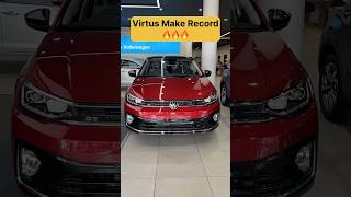 Volkswagen Virtus Make Record | None Stop Run 4654km on 194 kmph #shorts  #mohitvihem #volkswagen