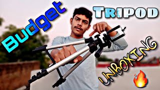 Budget Tripod Unboxing & Review 🔥 Price Only 199 Rs