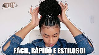 #TBT | COQUE + ENROLADINHO - Penteado estiloso para cabelo cacheado