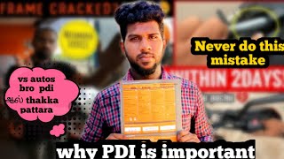 why PDI is important 🧐 | Pre Delivery Inspection bike in tamil |  @VSAUTOSTamil