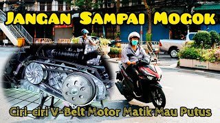 TANDA V-BELT MAU PUTUS || Simak ciri-cirinya