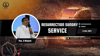 LIVE | Resurrection Sunday Service | 31 Mar 2024 | Bethesda Prayer House | Pas G Mojesh