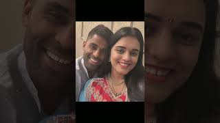 Suryakumar celebrated Karva Chauth with wife Devisha, shared romantic pictures. #yt #suryakumaryadav