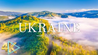 Полет над Украиной (4K UHD) - расслабляющая музыка вместе с красивыми видеороликами - 4K Видео HD