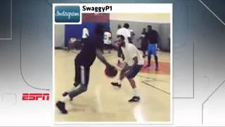 Swaggy P Schools Local Hoopers