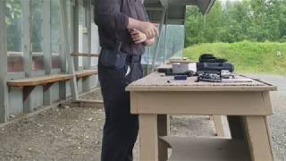 USP45 holster familiarizing