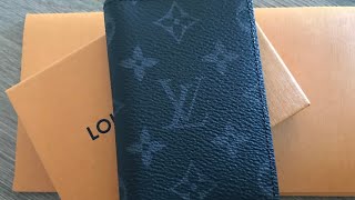 Louis Vuitton Pocket Organizer Monogram Eclipse Unboxing