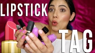 Tag del Lipstick! Todo sobre mis labiales favoritos