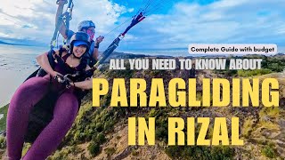 PARAGLIDING IN RIZAL 2024: COMPLETE GUIDE WITH BUDGET I ANN WANDERED SOUL