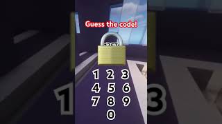 Guess the code! #shorts #comment #trending #trendingshorts #shorts #challenge #viral