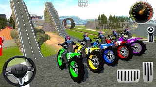 Motocross Multiplayer Offroad Outlaws Racing Dirt Mega 3D Driving Motorcycle Stunt Android Gameplay