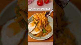 Anchovy Cauliflower Pasta!! #iriscookery #anchovy #pastarecipes #food #cauliflower #anchovypasta