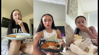 rhegan mukbang tiktok compilation | fast food asmr