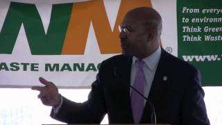 Mayor Nutter Helps Open New Waste Management Material Recovery Facility in Northeast Philadelphia