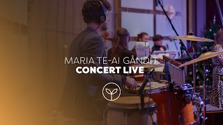 Maria Te-ai Gândit | Concert Crăciun [ BDM Live ]