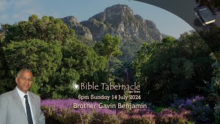 2024-0714PM - Brother Gavin Benjamin - Times And Dispensations