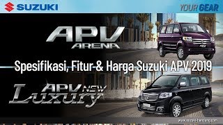 Spesifikasi, Fitur & Harga Suzuki APV 2019