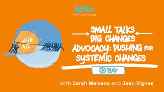 Sarah and Jean on advocacy: pushing for systemic changes