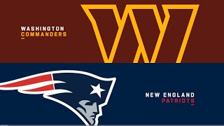 Washington Commanders (4-4) vs. New England Patriots (1-7) - Madden 24 Season Simulation WEEK 9