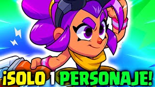 ¿SE PUEDE GANAR CON 1 SOLO PERSONAJE? *RETO IMPOSIBLE*✅😱 || Squad Busters