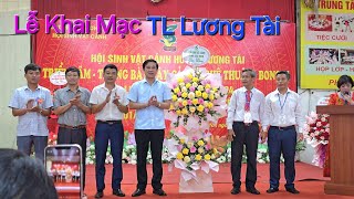 ĐẠI BIỂU khắp nơi về dự LỄ KHAI MẠC TL LƯƠNG TÀI năm 2024 .