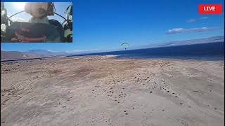 Salton Sea Fly-In 2024 LIVE From The Sky! -With Audio-