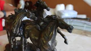 This 'Running Horses' Sculpture is Absolutely Beautiful!