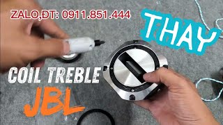 Cách Thay Coil Loa Treble Mặt cười JBL tại nhà không cần ra thợ