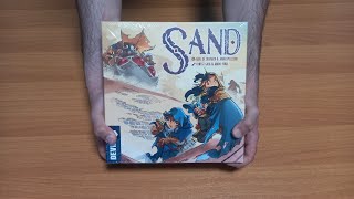 Unboxing di Sand - gioco da tavolo