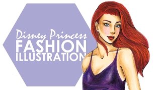 Fashion Illustration - Ariel