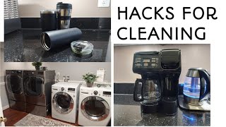 HACKS FOR CLEANING