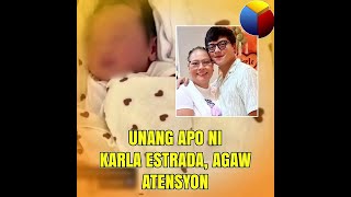 Unang apo ni Karla Estrada, agaw atensyon