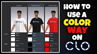 Clo3d Tutorial: Introduction to Colourway  (Experiment with Different colours)