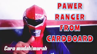 #pawerrangerhelmet from #cardboard [D.I.Y]