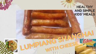 HOW TO COOK LUMPIANG SHANGHAI WITH CHEESE/Paano magluto ng lumpiang shanghai